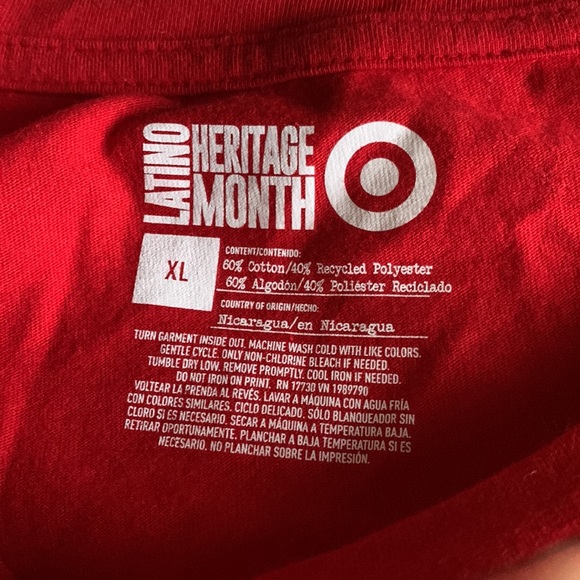 New with tags graphic T-shirt, Latino heritage month - Picture 3 of 4